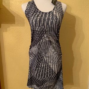 Edgy, yet sophisticated racer back dress